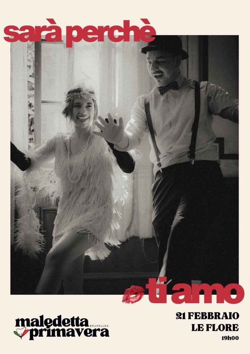 Sarà perchè ti amo poster